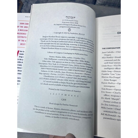 Clive Cussler Mixed Books Lot of 6 HB DJ Oregon Files Dirk Pitt - Picture 12 of 15